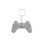 Product Playstation Grey Controller Rubber Keychain image