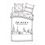 Product Friends Central Perk Duvet Cover Bed Double image