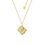 Product Disney Couture Pixar Toy Story Gold Plated Pizza Planet Box Necklace image