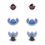 Product Σκουλαρίκια Σετ των 3 Disney Stitch image
