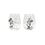 Product Disney Holiday Set of 2 Glasses Mickey & Minnie image