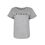 Product Friends Titles Ringer Grey Heather Ladies T-shirt image