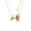 Product Disney Couture Pixar Toy Story Gold-Plated Slinky Dog Necklace image
