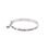 Product Disney Pinocchio White Gold-plated Wish Upon a Star Bangle image