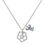 Product Disney Stitch  Flower Silver Plated Brass Necklace image