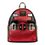 Product Loungefly Marvel Deadpool Metallic Collection Cosplay Mini Backpack image