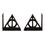 Product Στηρίγματα Βιβλίων Harry Potter Deathly Hallows image