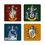 Product Harry Potter Houses Coasters image