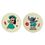 Product Σουβέρ Disney Lilo & Stitch Set of 2 Ceramic Boxed image
