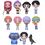Product Μπρελόκ Monogram: K-Pop Demon Hunters (BlindBag/Random) (Series1) 3D Foam Bag Clips Figure 1pc 1τμχ Τυχαία Επιλογή image