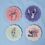 Product Σουβέρ Disney Stitch Set of 4 Coasters image