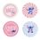 Product Disney Coasters set of 4 love Stitch & Angel image