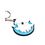 Product Nintendo Blooper Rubber Keychain image