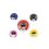 Product Power Rangers 5-pack Pin Badges image