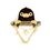 Product Fantastic Beats Nifler with Charms Enamel Pin image