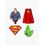Product DC Comics Collectors Pins Superman (4-Pack) image