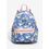 Product Loungefly Stitch and Scrub Floral Print Mini Backpack image