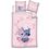 Product Lilo and Stitch Duvet Single Pink image