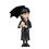 Product Minix Wednesday Addams with Umbrella image
