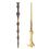 Product Harry Potter Voldemort and Elder PVC Wand 2-pack image