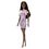 Product Κούκλα Mattel Barbie: Glitz Outfits - Dark Skin Doll with Pink Dress (HJR94) image