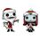 Product Φιγούρες Funko Pop! 2 Pack Nightmare Before Christmas Jack & Sally Glitter image