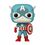 Product Funko Pop! Marvel Retro Reimagined Captain America (Special Edition) image
