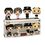 Product Funko Pop! Rocks: Queen Freddie Mercury, Brian May, John Deacon, Roger Taylor 4-Pack image