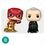 Product Funko Pop! DC Comics The Flash GITD + Batman Keaton Unmansked Bundle image