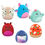 Product Λούτρινο Squishmallows Wave 6 19cm 1τμχ Τυχαία Επιλογή image