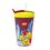Product 40441725 LEGO® Tumbler With Straw Drinking Bottle Iconic Girl 0.5l Bright Red image