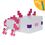 Product Minecraft Axolotl Light Along with an Easter Candle image
