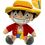 Product One Piece Luffy Plush Along with an Easter Candle image
