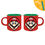 Product Super Mario Mario Campfire Mug Along with an Easter Candle image