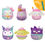 Product Squishmallows Sanrio Dreamland Random(1pc) Along with an Easter Candle image
