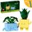 Product LEGO® Botanical Collection: Happy Plants (10349) Along with an Easter Candle image