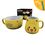 Product Breakfast Set Mug Bowl Pikachu Along with an Easter Candle image