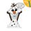 Product Funko Pop! Frozen - Olaf (Some People Are Worth Melting For) Along with an Easter Candle image