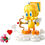 Product LEGO® Seasons Sweetheart Tweety Bird (40824) Along with an Easter Candle image