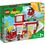 Product LEGO® DUPLO® Town: Πυροσβεστικός Σταθμός & Ελικόπτερο (10970) Μαζί με Πασχαλινή Λαμπάδα image
