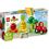 Product LEGO® DUPLO®: Fruit and Vegetable Tractor (10982) Along with an Easter Candle image