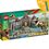 Product LEGO® Jurassic World: Jurassic Park  Visitor Center: T. rex & Raptor Attack (76961) Along with an Easter Candle image