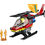 Product LEGO® City: Fire Rescue Helicopter Building Set (60411) Along with an Easter Candle image