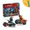 Product LEGO® NINJAGO®: Kai’s Motorcycle Speed Race (71838) Along with an Easter Candle image