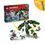 Product LEGO® NINJAGO®: Lloyd’s Jet Mech (71845) Along with an Easter Candle image