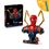 Product LEGO® Marvel: Iron Spider-Man Bust (76326) Along with an Easter Candle image
