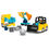 Product LEGO® DUPLO® Town: 3 in 1 Construction Vehicles (10475) Along with an Easter Candle image