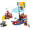 Product LEGO® Marvel: Spidey And His Amazing Friends Team Spidey Pirate Ship (11208) Along with an Easter Candle image