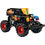 Product LEGO® Technic: Monster Jam™ Grave Digger™ Fire and Ice (42219) Along with an Easter Candle image