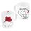 Product Minnie Heart Ceramic Mug image